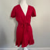 Reformation Sally Dress in Red 100% Linen - Size S (Orig. 198)