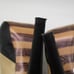 GEORGINA GOODMAN Daryl black/ beige peep-toe platform heel pumps sz 36