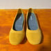 ❀ Excellent Condition allbirds Allbirds Mustard Flats 24.5cm