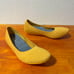 ❀ Excellent Condition allbirds Allbirds Mustard Flats 24.5cm
