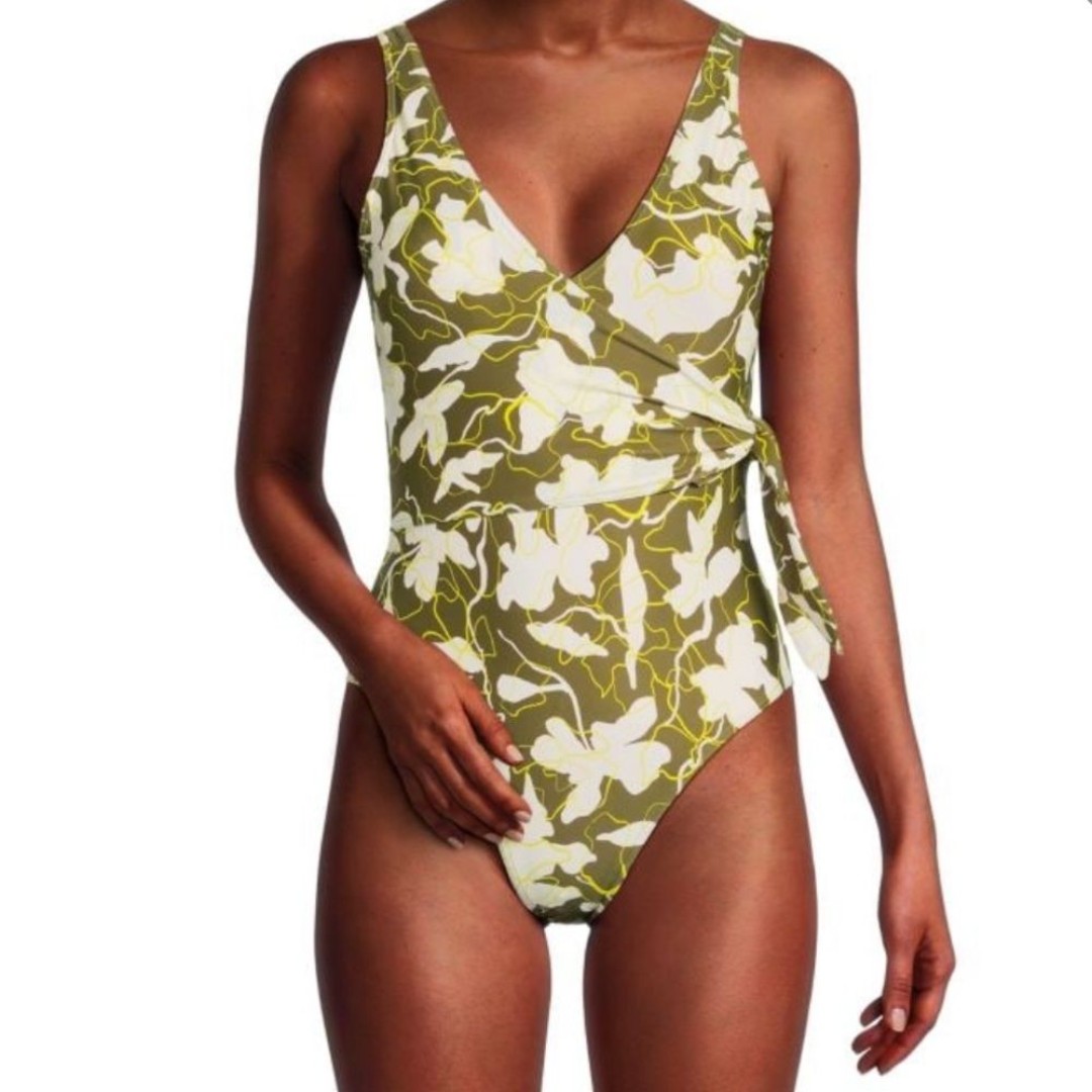 Tanya Taylor Swim Bathing Suit Size XS NWT 218 Kelly Wrap