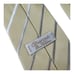 Charvet Metallic Gold w/ Silver Stripe Silk Neck Tie Mens Size 4 W 58 L
