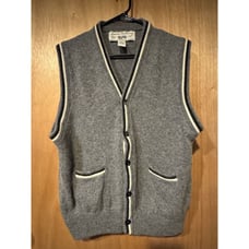 Gap Vintage Medium Wool Cardigan Vest Gpa