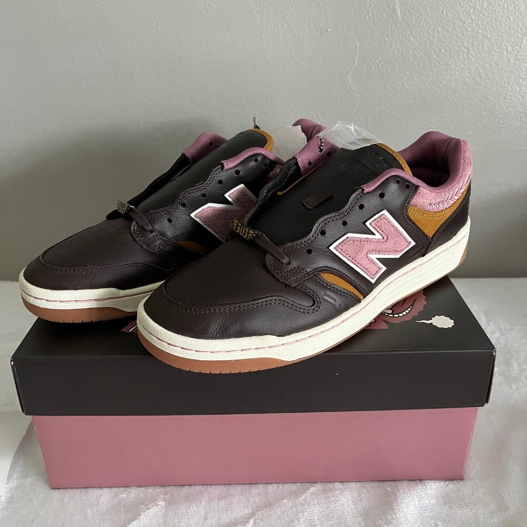 New Balance 303 Boards x Jeremy Fish x Numeric 480 Silly Pink Bunnies Men’s 12