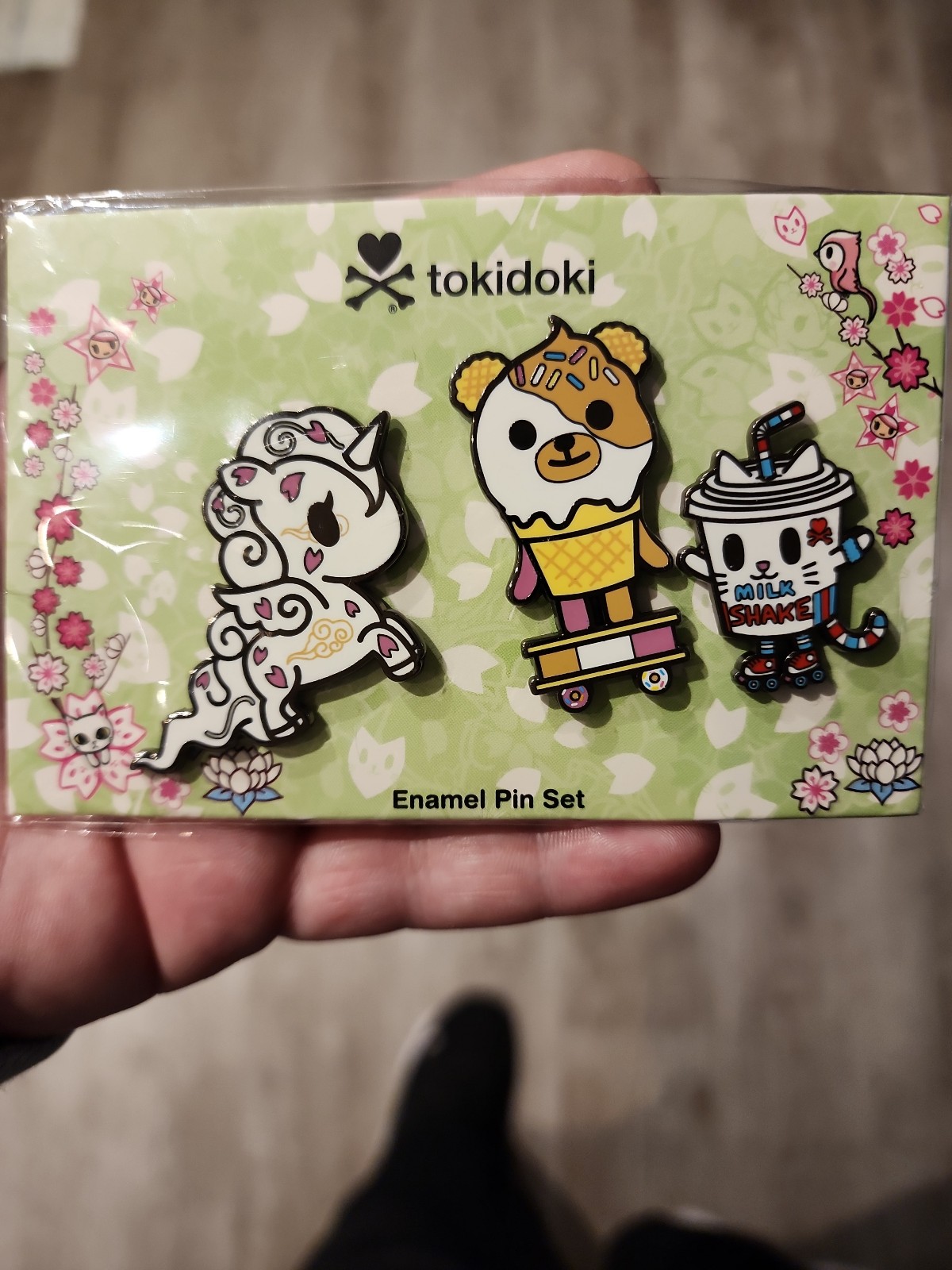 Tokidoki 3 pin set