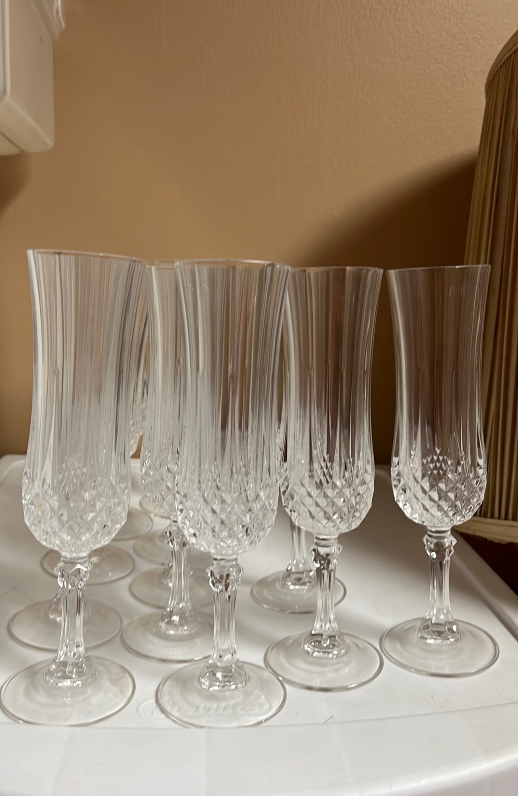 Cristal D’Arques Champagne Flutes