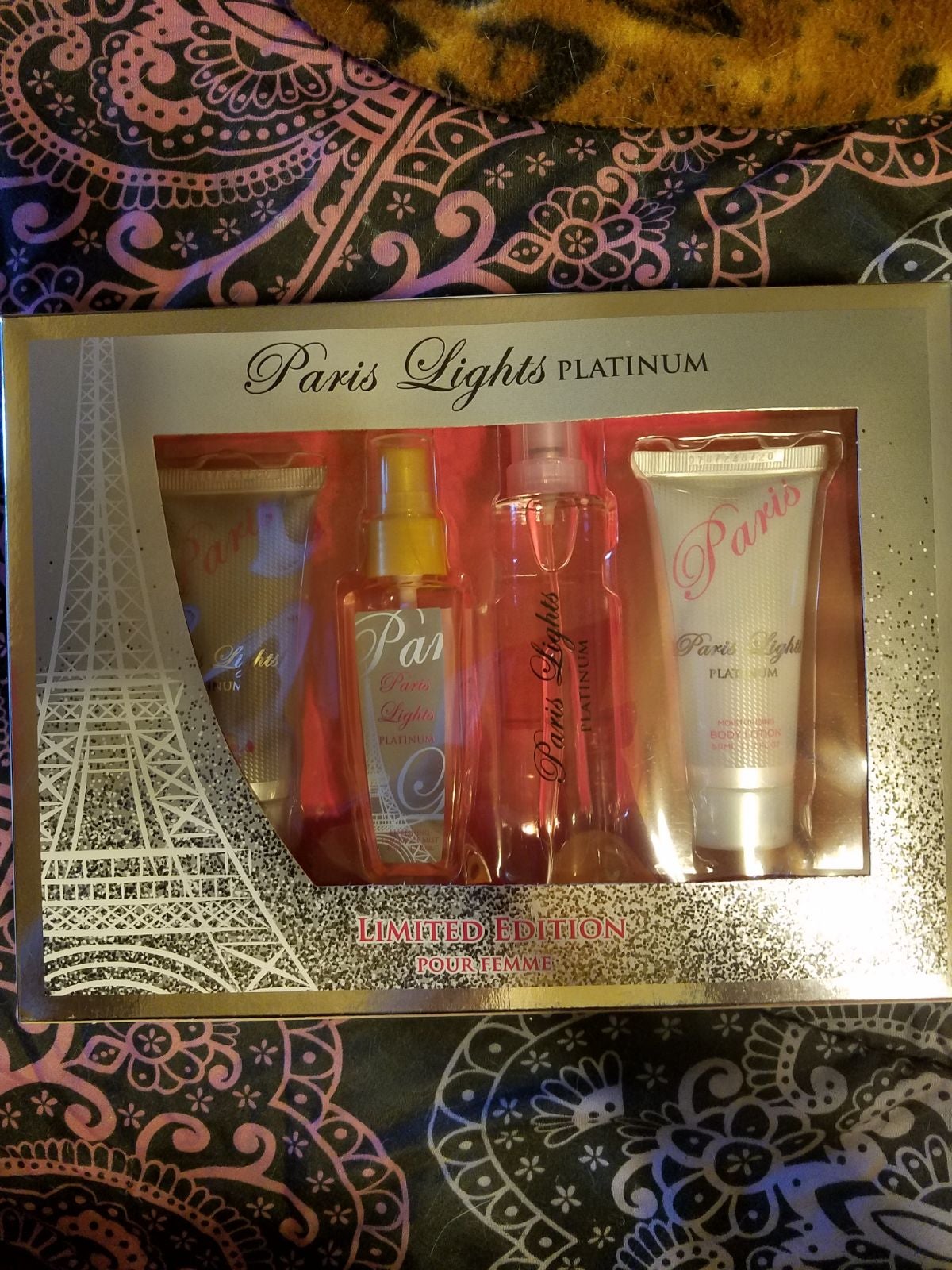 Paris lights Platinum women's perfume gi