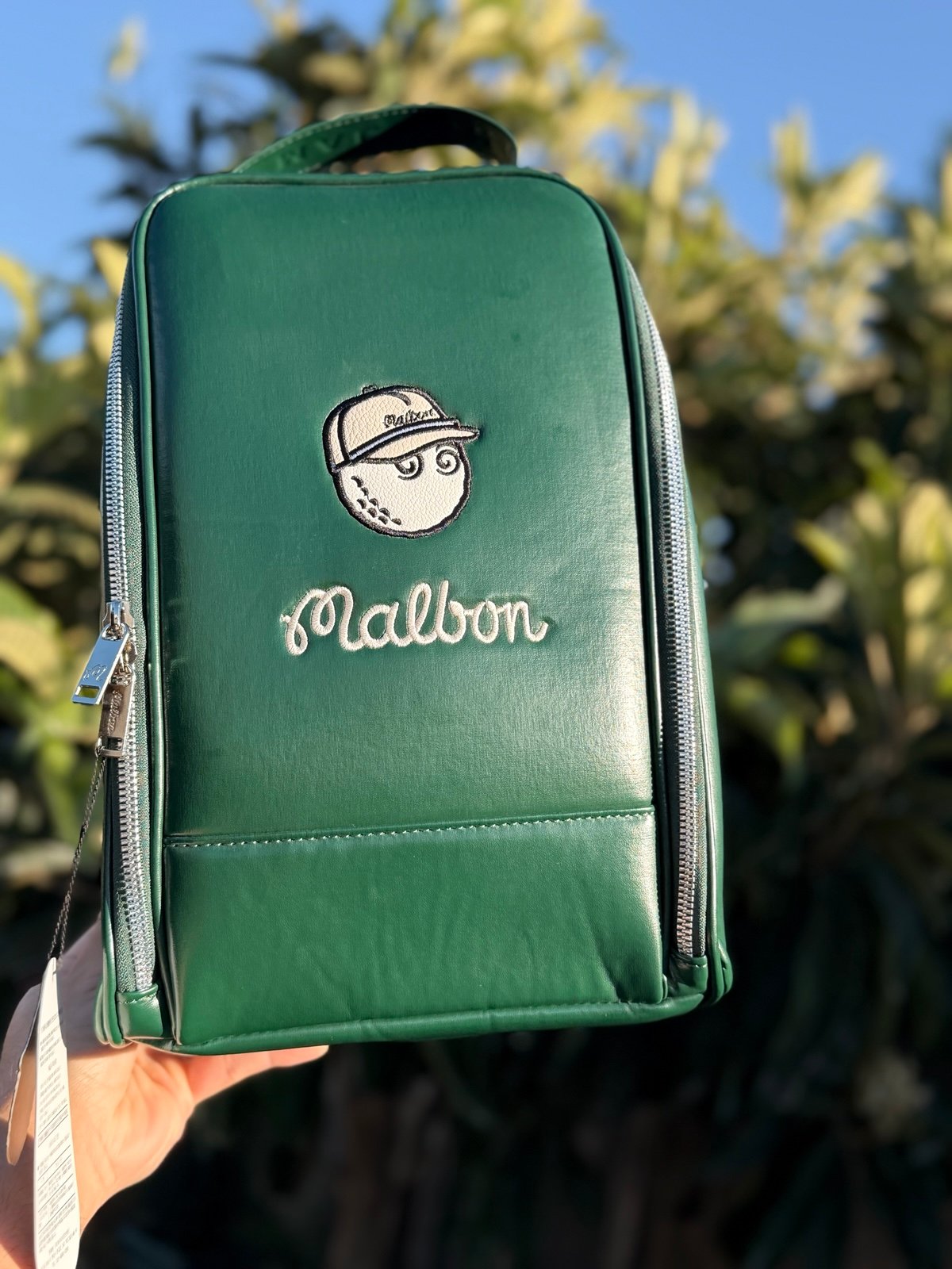 Malbon Golf Shoe Bag Green | Shoe Case Travel