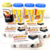 4 Dry-Erase Board Wipes Cleaning Wipes & 5 Whisper Kleen Whiteboard Eraser Lot