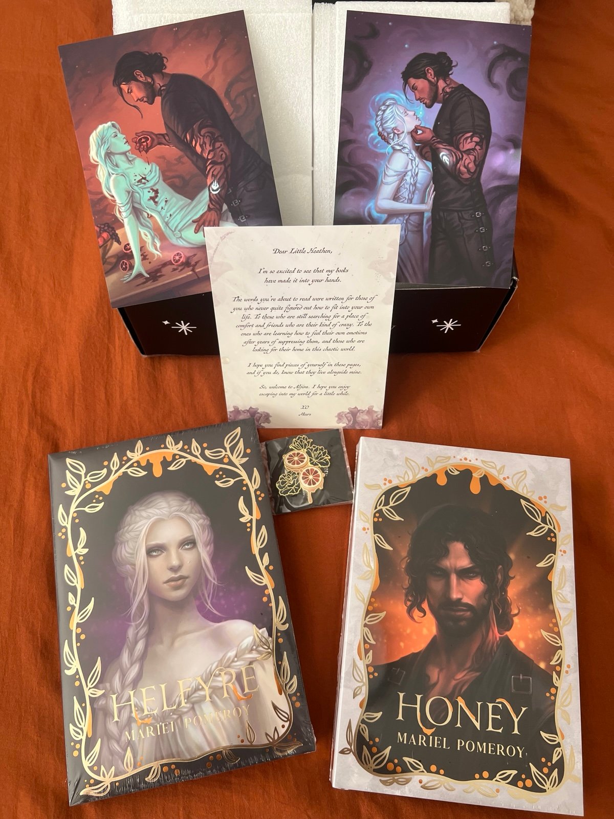 Arcane Society: Helfyre and Honey - Mariel Pomeroy