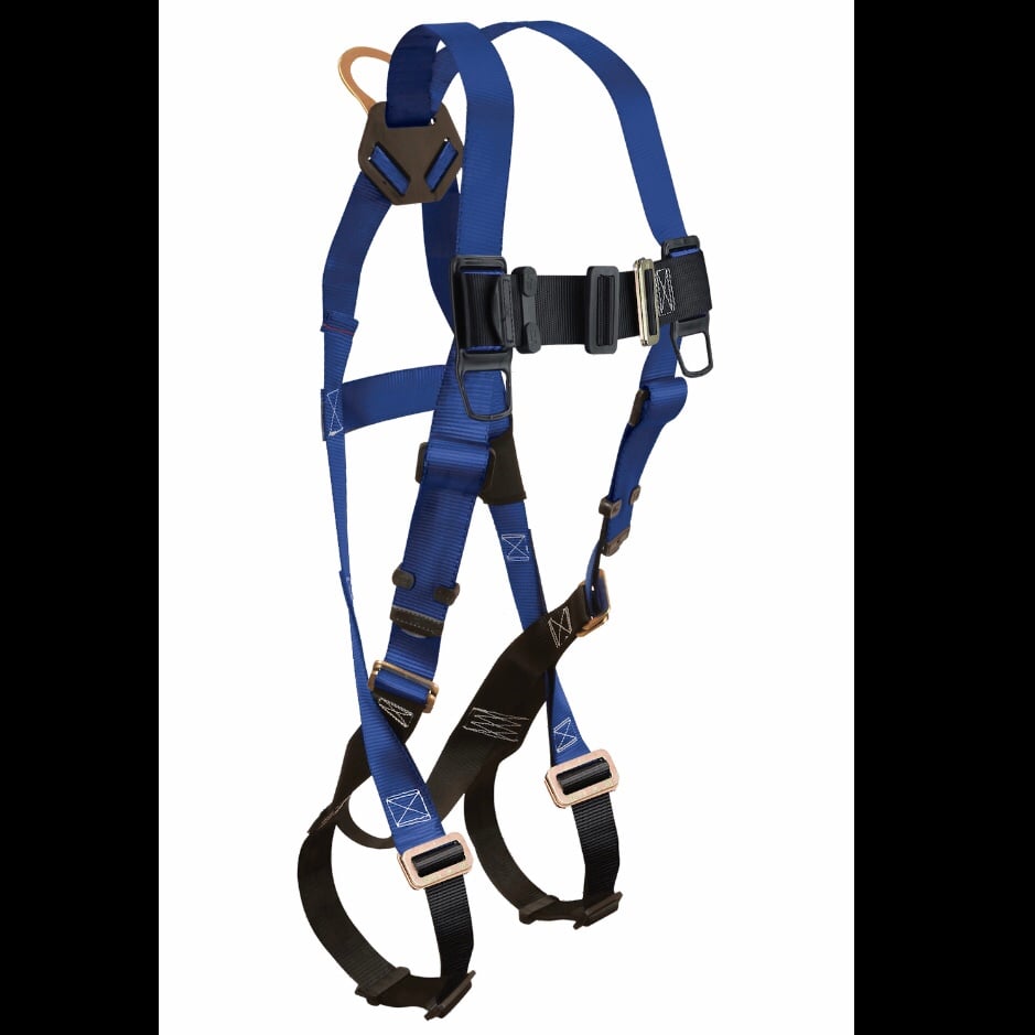 FallTech New Contractor 1D Standard Non-belted Full Body Harness UNIVERSAL 7015