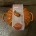 Pumpkin casserole baking dish pot halloween