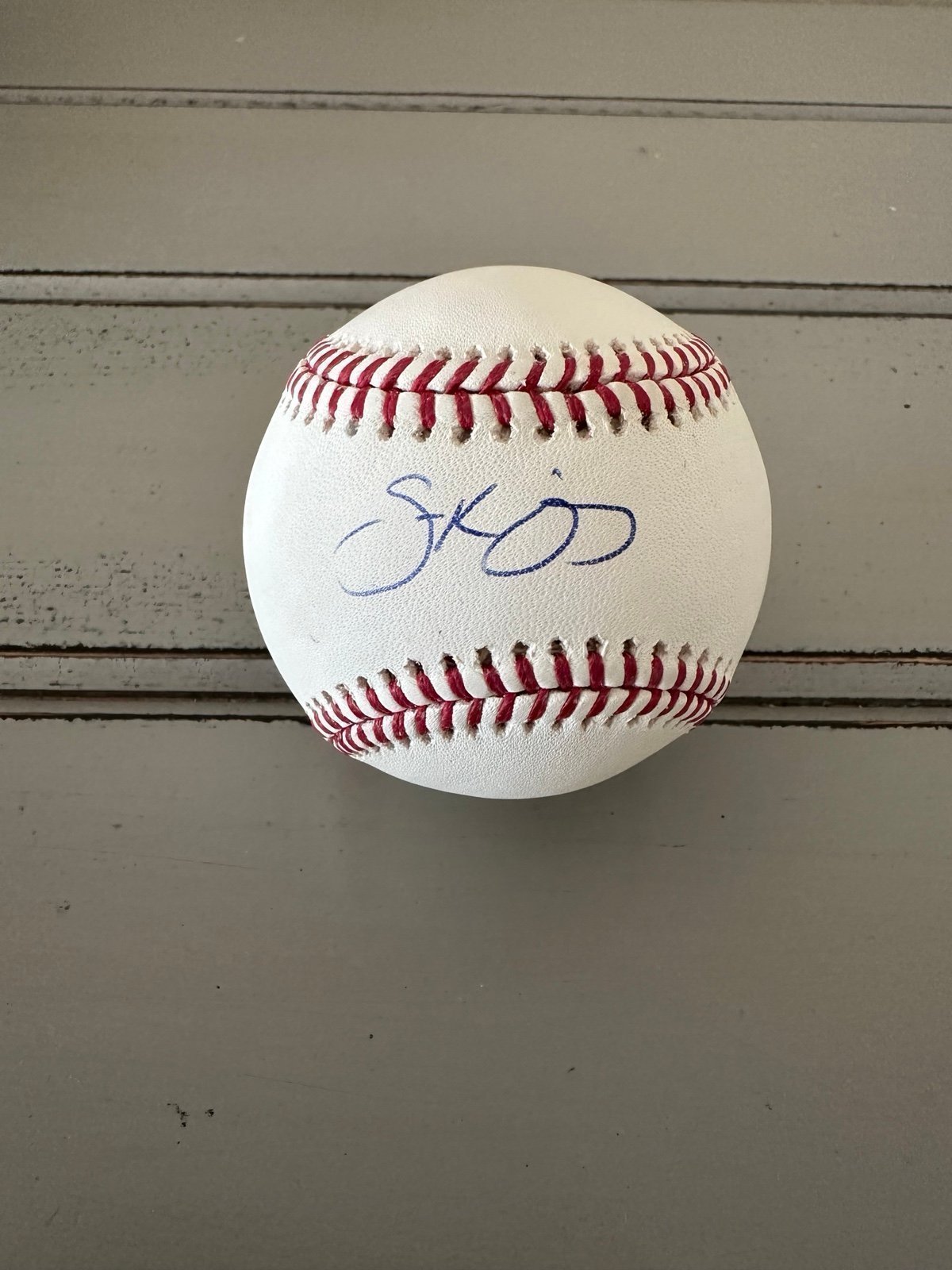 Scott Kingery Autographed Baseball