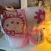 HELLO KITTY FULL/QUEEN SPRING/DAISY BLANKET - NEW!