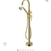 Bathtub standings faucet