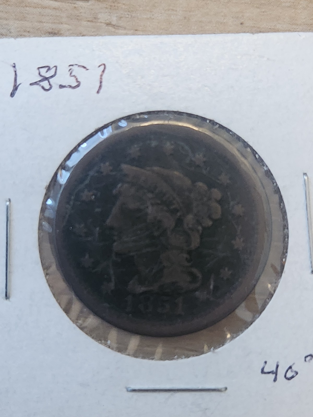Large Cent 1851