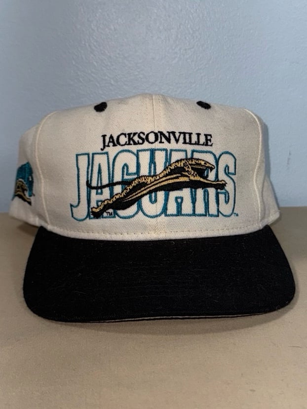 Vintage Jacksonville Jaguars Hat - Original Banned Team Logo