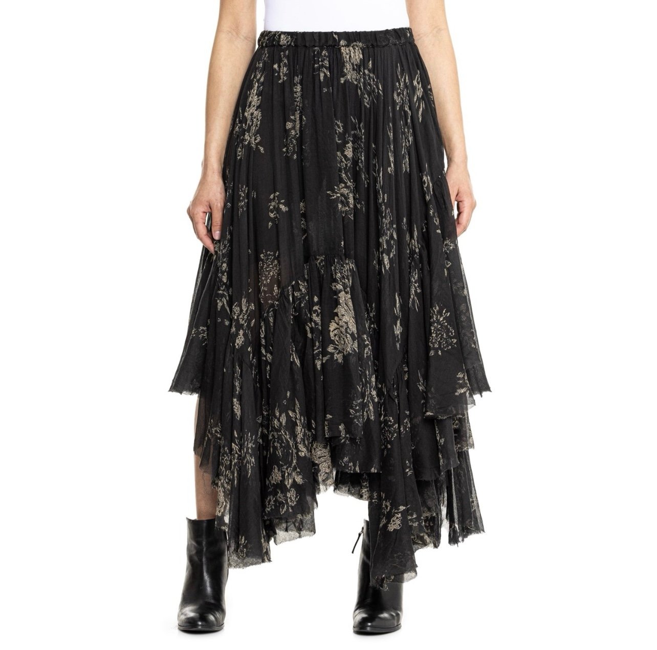 Free people printed clover skirt M