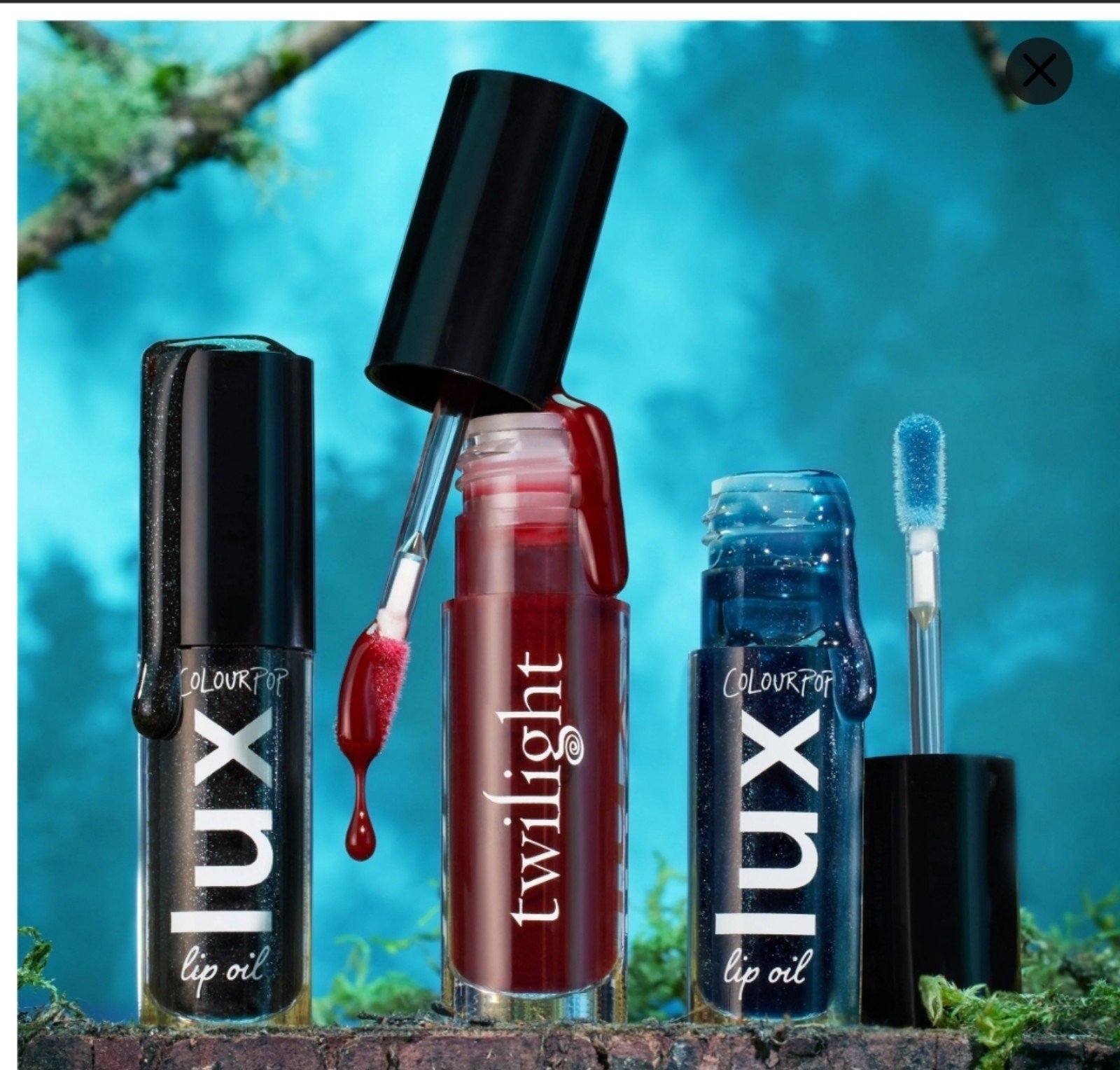 vampy lips lux lip oil set