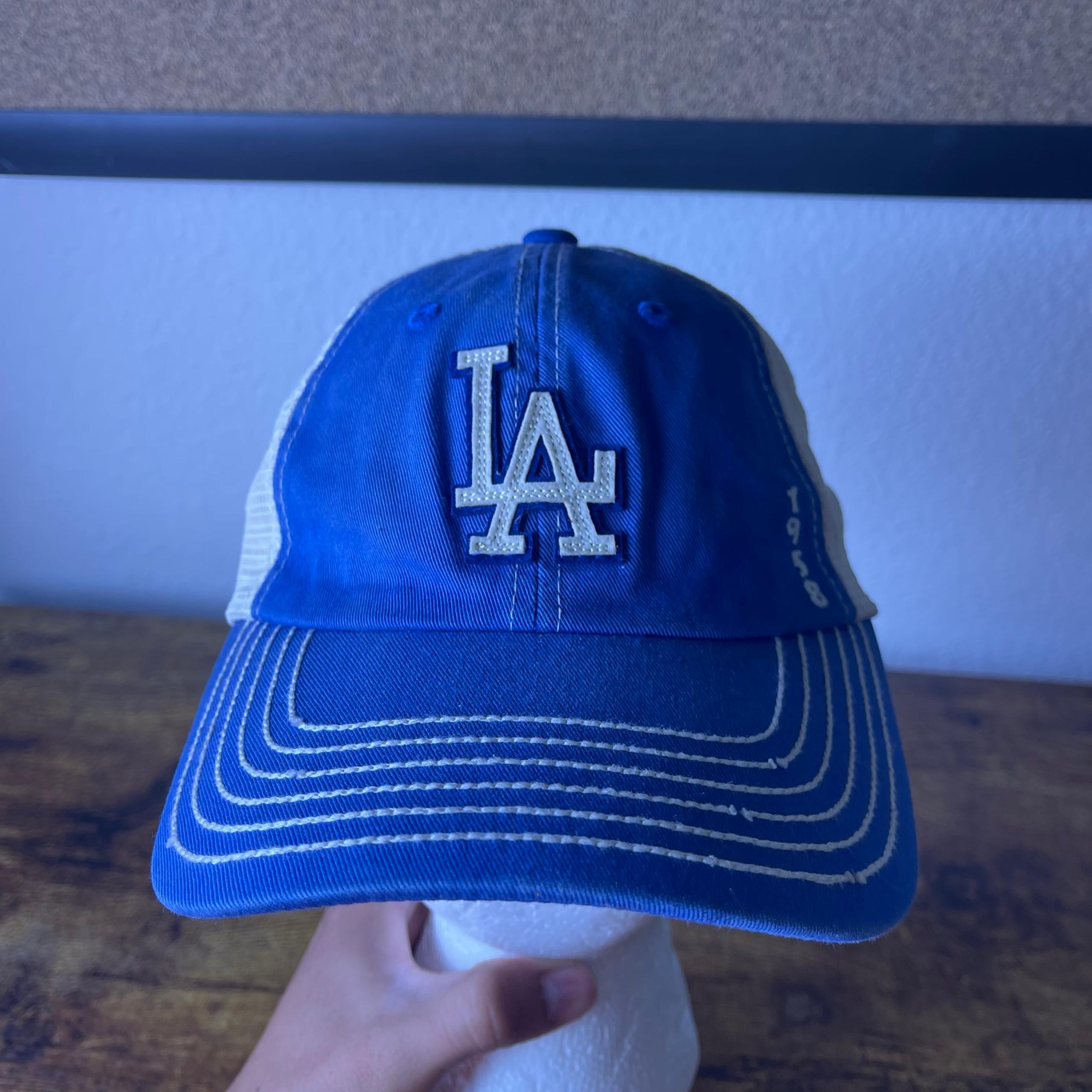 Vtg 90s American Needle Cooperstown MLB Los Angeles Dodgers Blue Men’s Hat