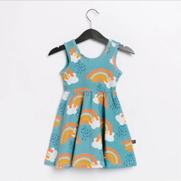 NWT Rags rainbow swing dress