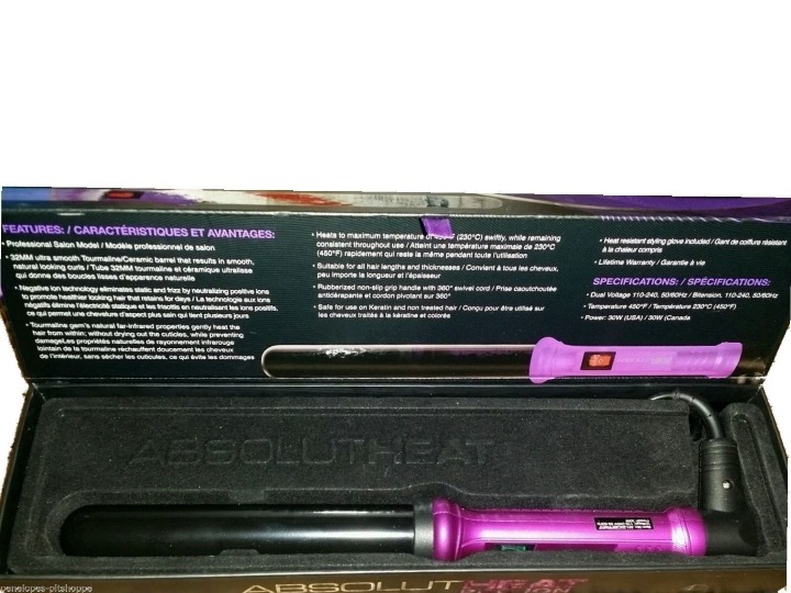 AbsolutHeat Professional Curling Iron