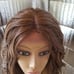Sexy ombre human hair lace wavy wig