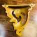 Beautiful Vintage Syroco Gold Hollywood Regency Wall Shelf