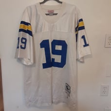 Vintage Mitchell & Ness Lance Alworth #19 Throwback Jersey Mens Size 52