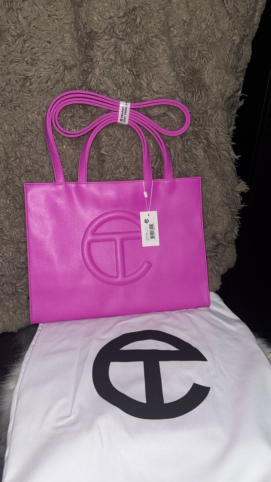 TELFAR MEDIUM AZALEA SHOPPING BAG
