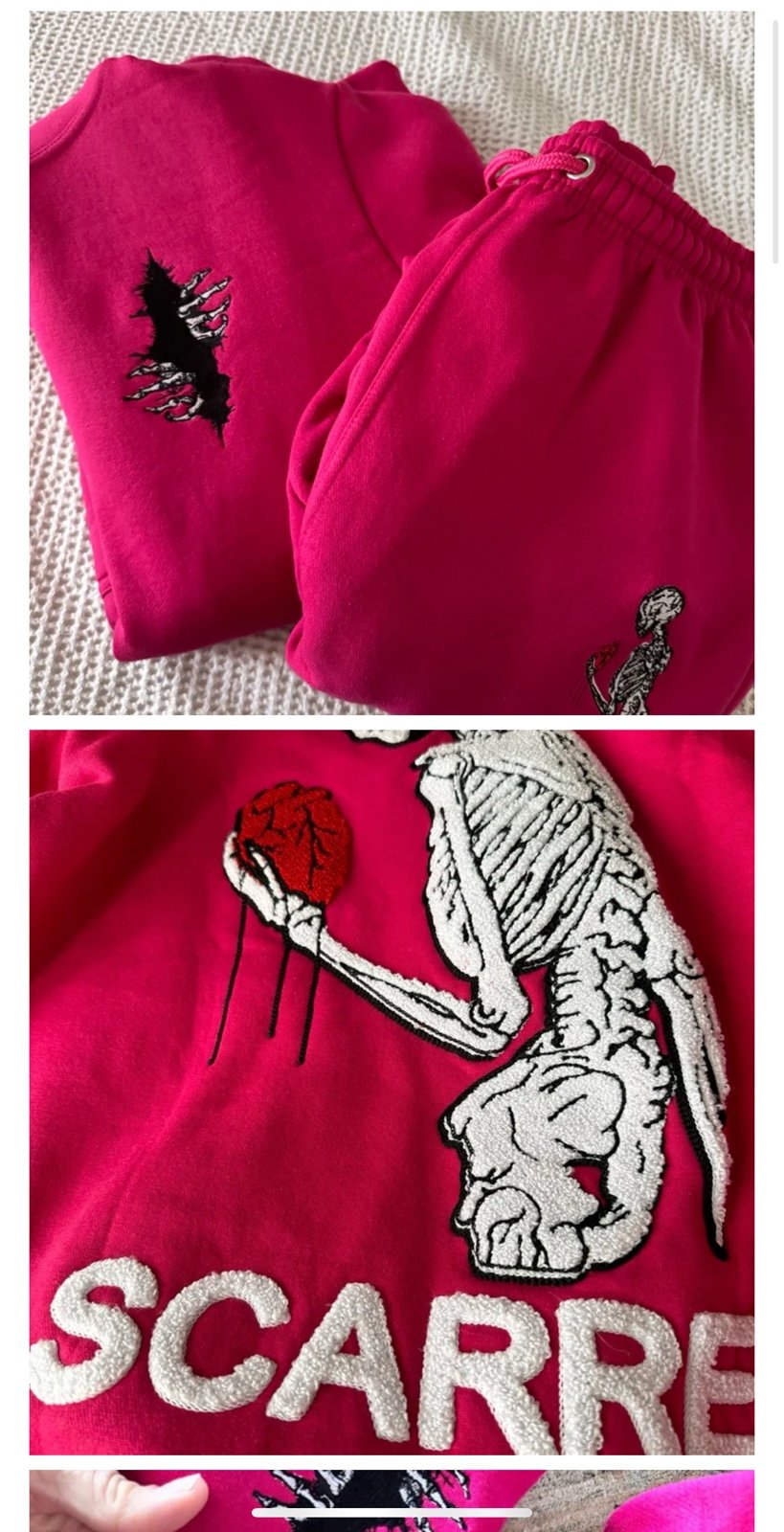 Women Sweat Pants Set Medium