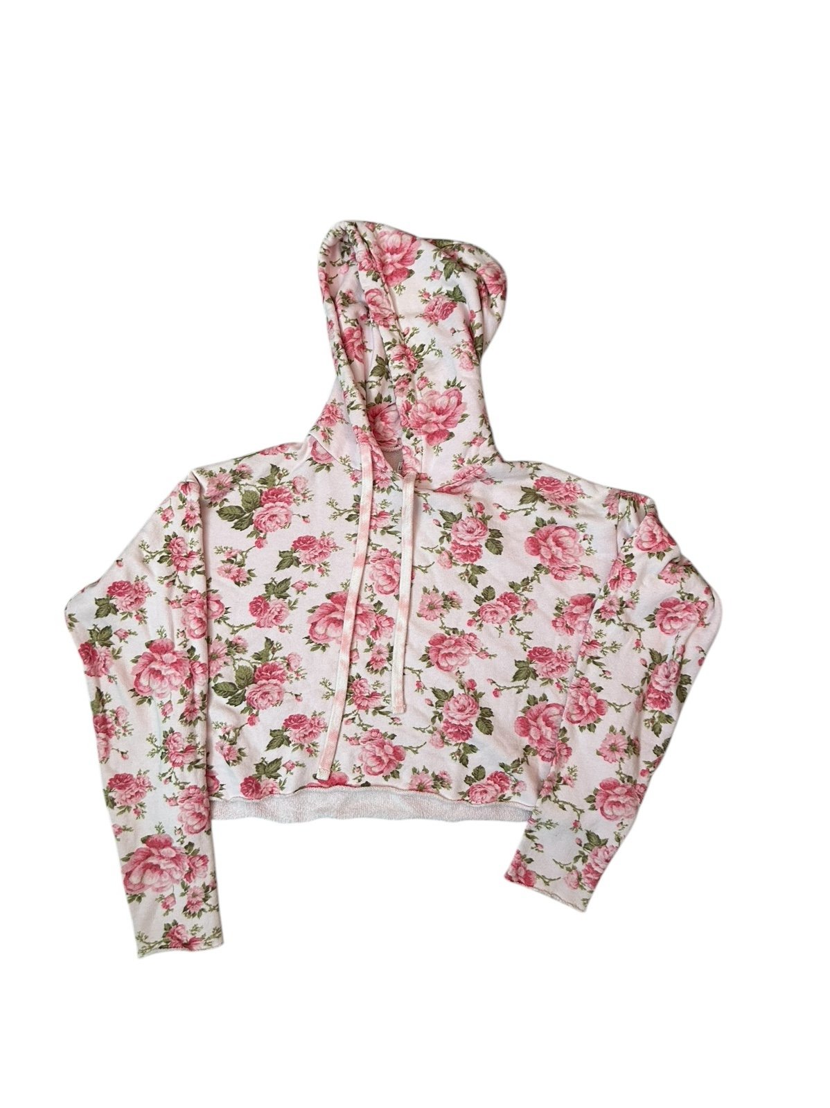 LoveShackFancy x Bandier Cropped Hoodie Size XS