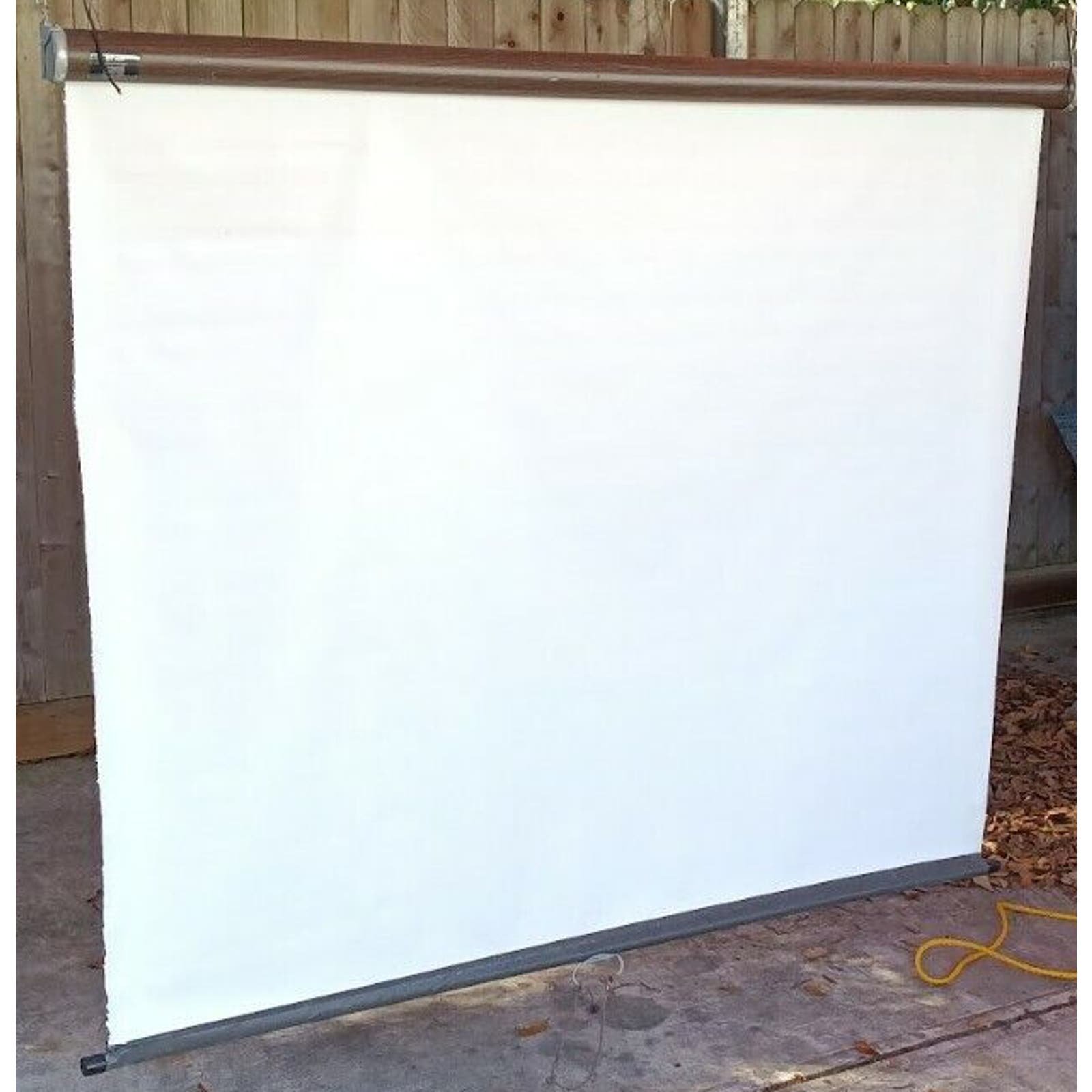 Vintage Hang 5' WIDE Pull Down Projection Screen or Movie Theater (NO STAND INC)