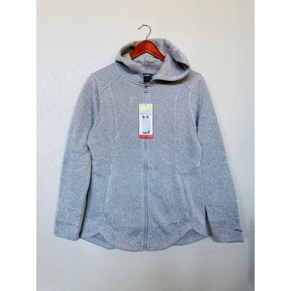 NWT Eddie Bauer Radiator Fleece Hood Zip Jacket M