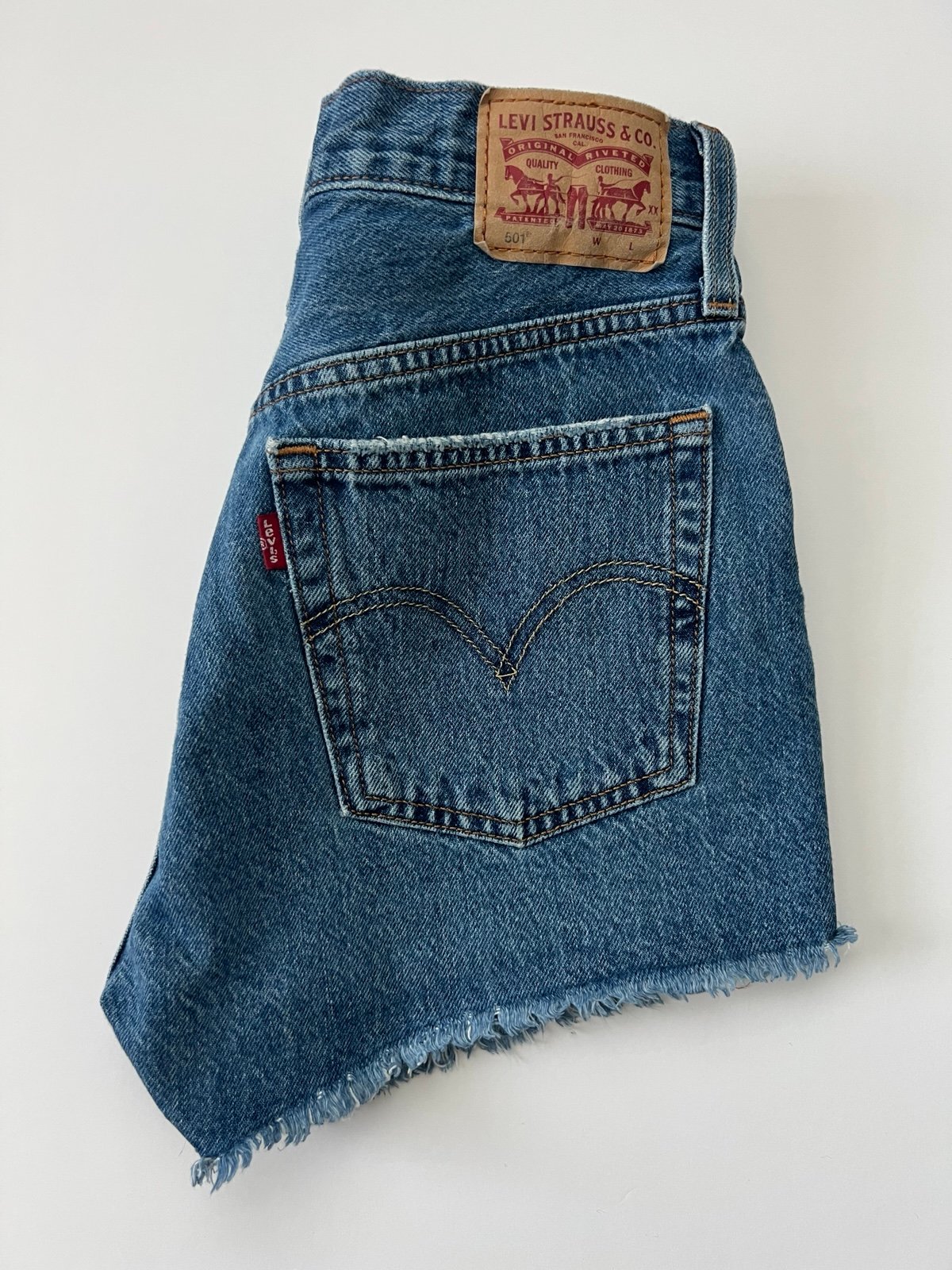 Levi's 501 Light wash Denim Shorts- 2/26