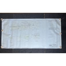 Original US Navy Ship Blueprint - LSCR Naval Boat Blueprints and Graphs - Vinta