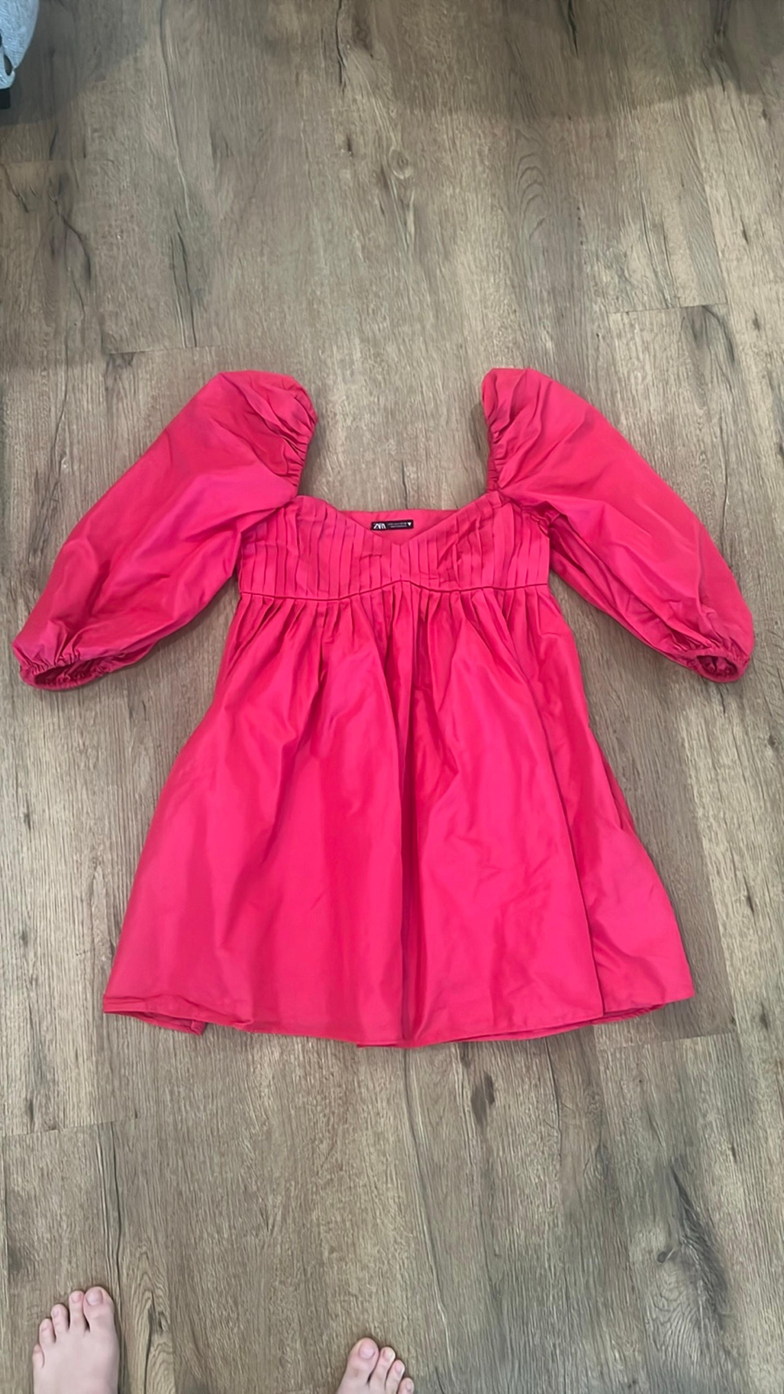 Zara Hot Pink Mini Dress