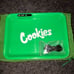 Blue led rolling glow tray