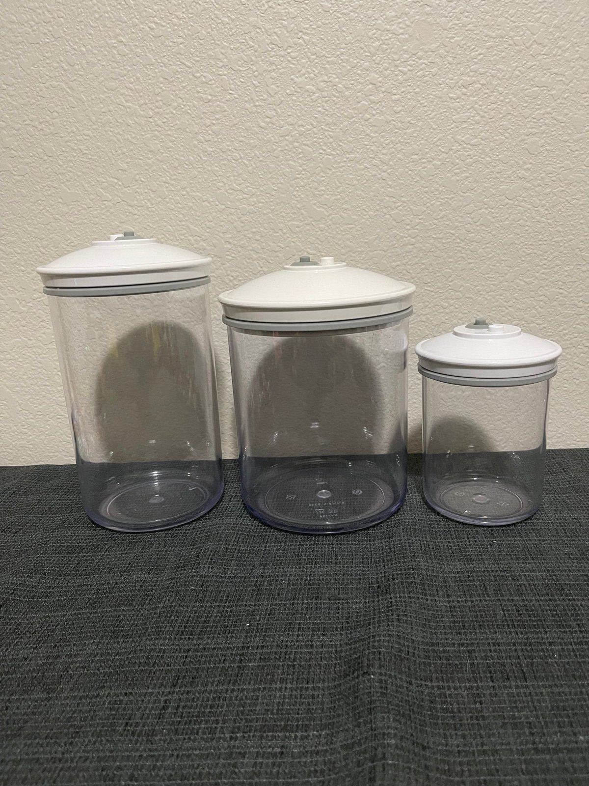 3 Foodsaver Canisters