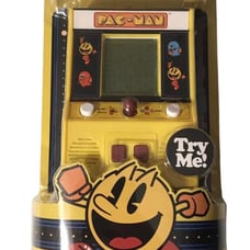 Pac-man Retro Mini Arcade Handheld Game Classic Play 2 Modes J1