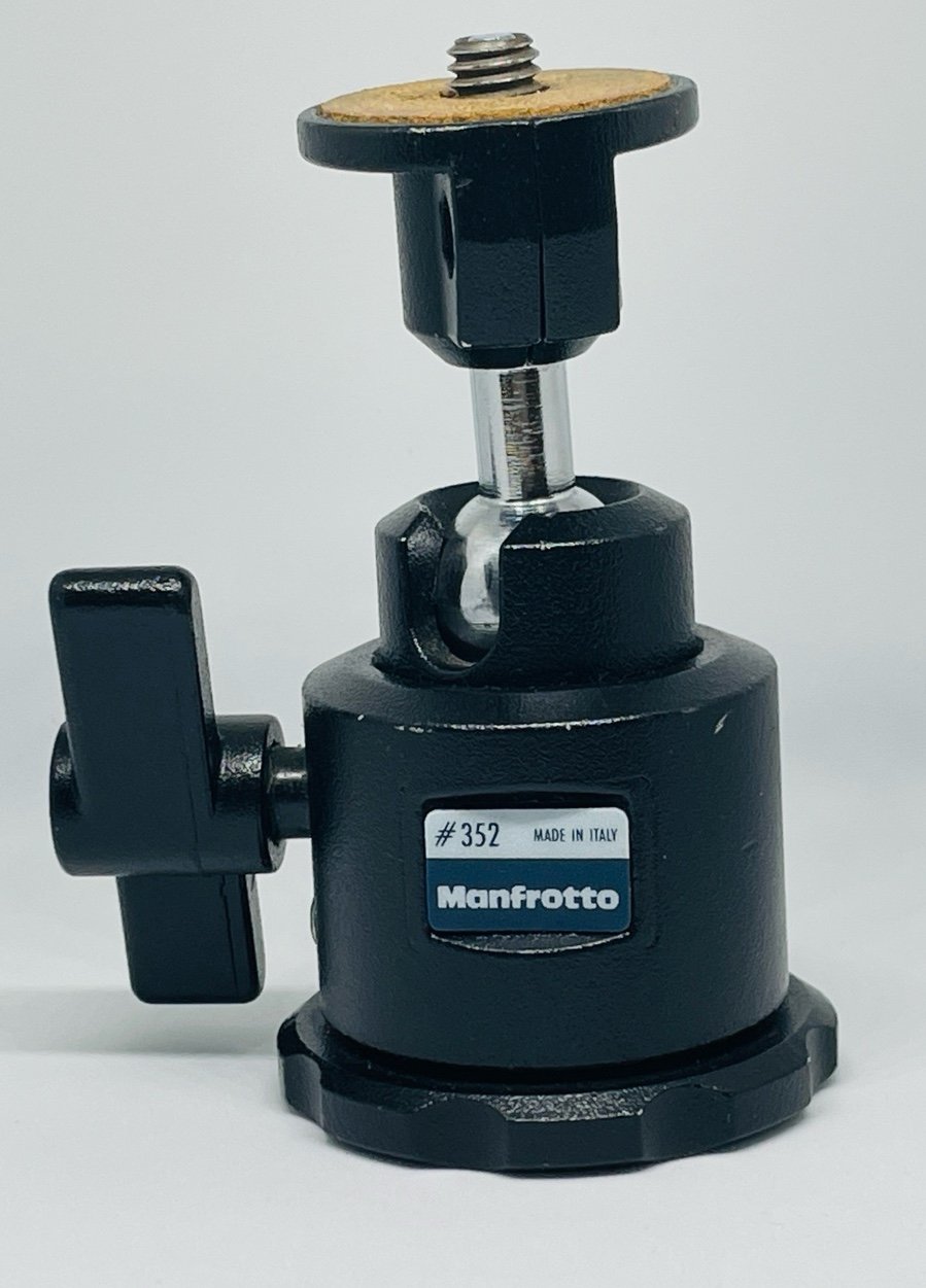 Manfrotto 352 ball head with 3/8 thread
