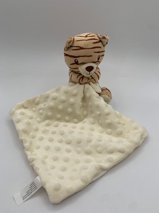 Moon & Stars Tiger Security Blanket Baby Lovey Striped Cat Walgreens Minky Brown