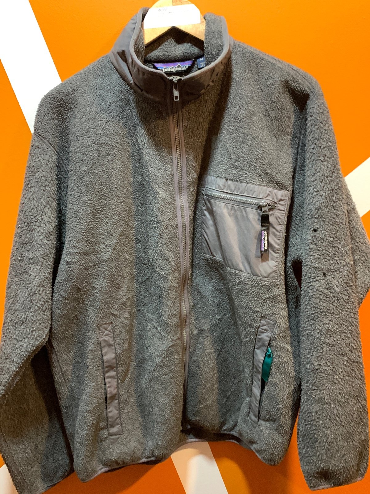 1990s vintage Patagonia fleece zip up