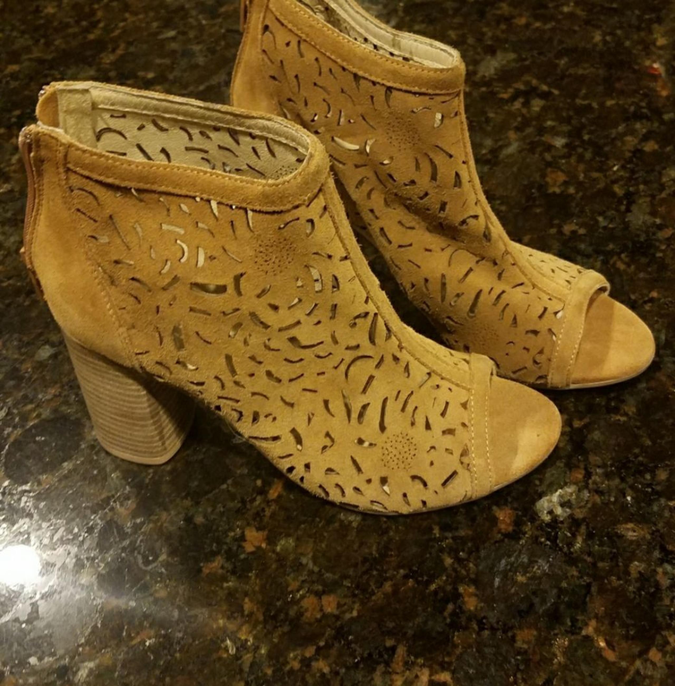 Tan Booties