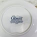 Gibson GOLDEN EMBRACE Embossed Curves Rim Gold Ring Salad Dessert Plates Set 4