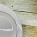 Gibson GOLDEN EMBRACE Embossed Curves Rim Gold Ring Salad Dessert Plates Set 4