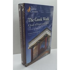 The Great Courses: The Greek World - A Study of History & Culture Guidebook DVD