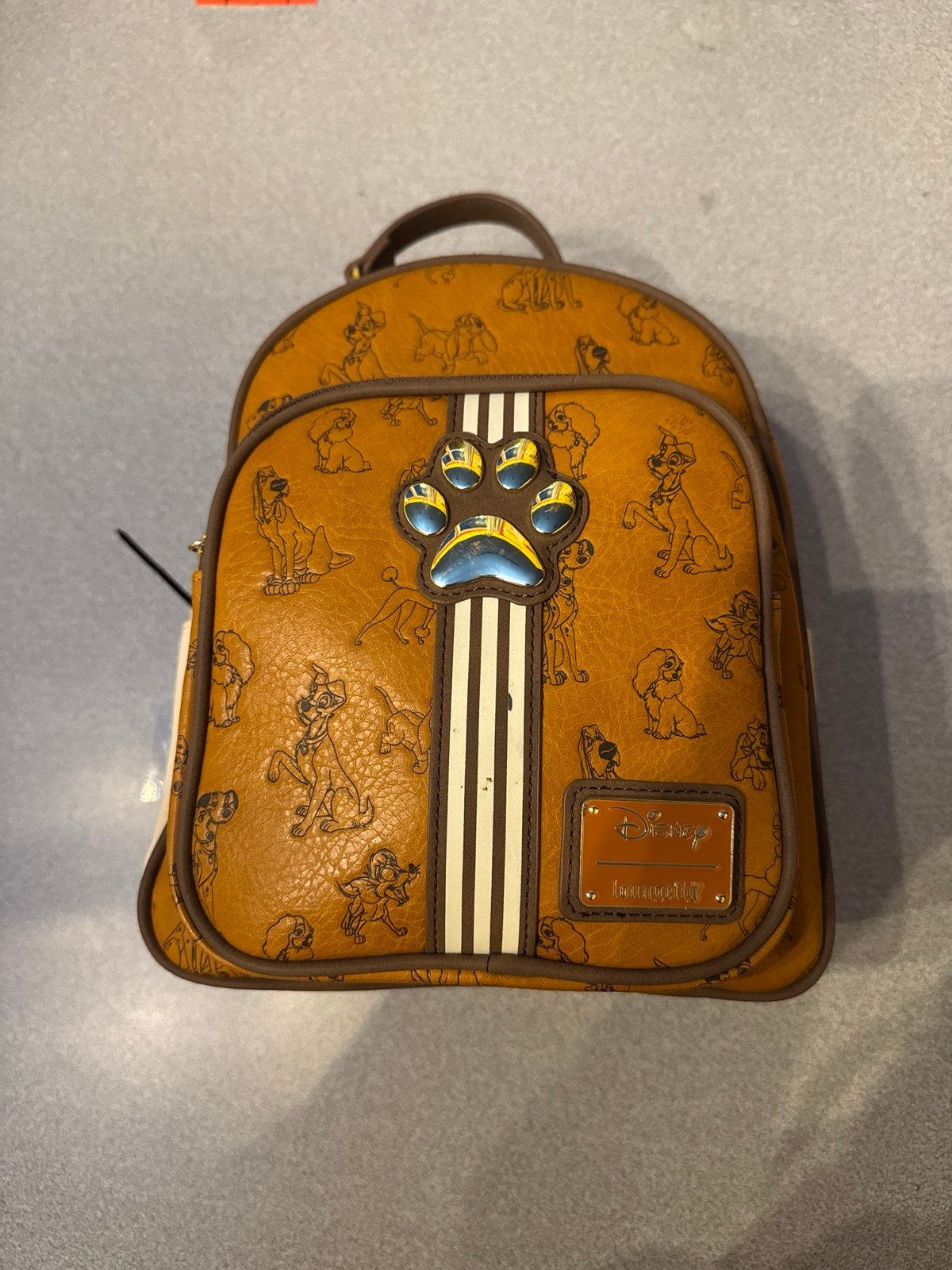 Loungefly Disney dog backpack