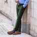 OLIVE NEEDLECORD TROUSERS BUTTON FLY By J.c. CORDING &CO SZ 34