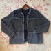 2000s Boho Chic Blue Distressed Patchwork Jacket
